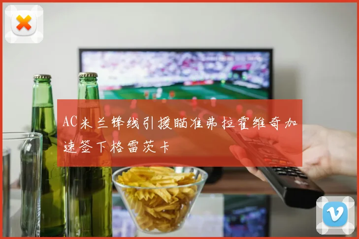 AC米兰锋线引援瞄准弗拉霍维奇加速签下格雷茨卡